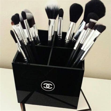 VIP Gift Chanel Acrylic Makeup Storage Brush Holder 4 Slots 